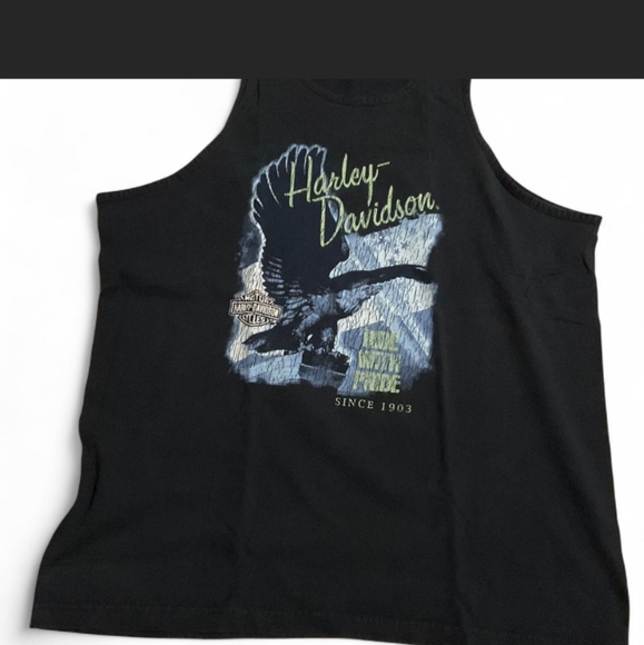 Harley-Davidson Black Tank Top - Picture 1 of 3